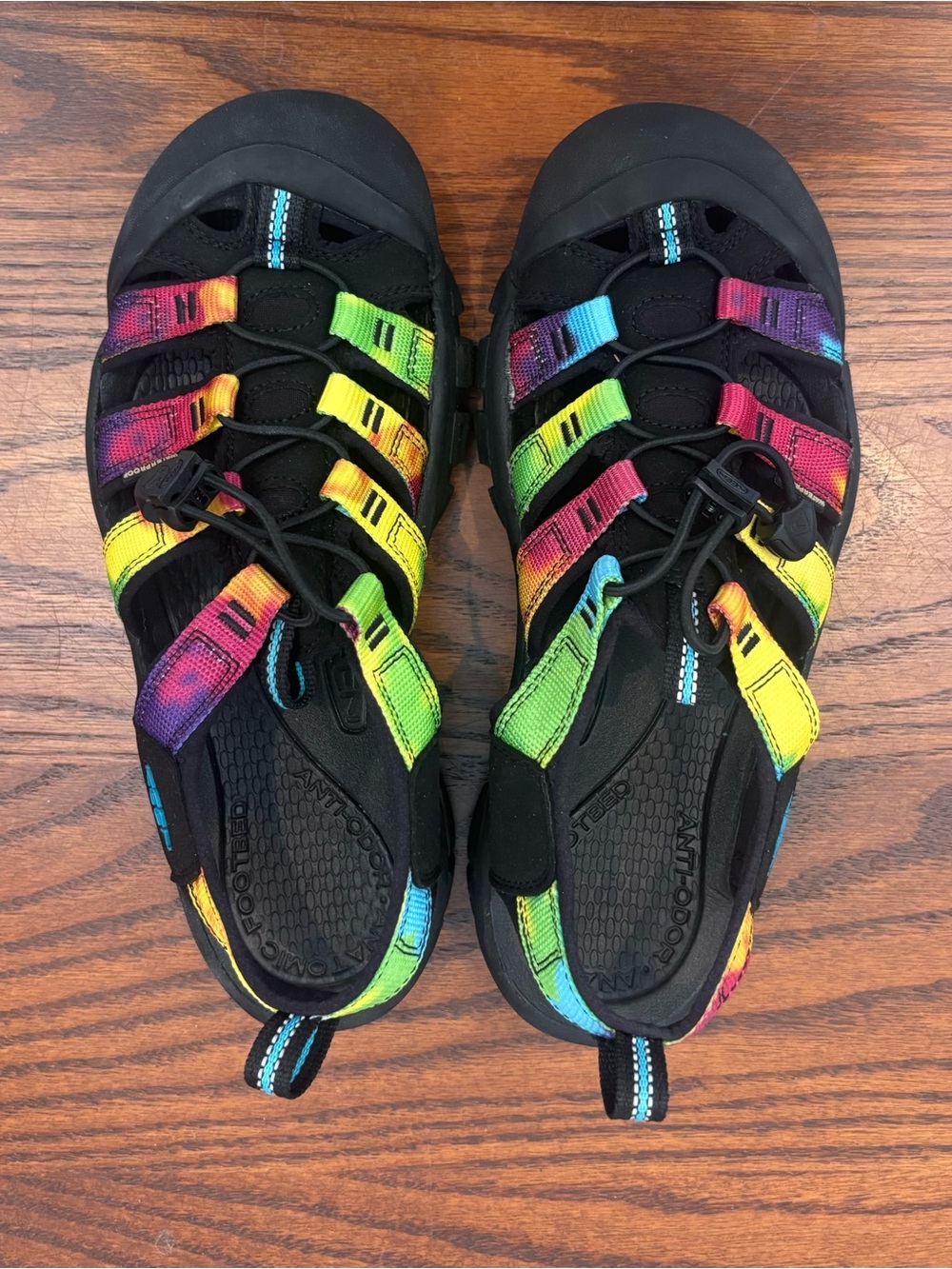 Keen Black Insole Size Label - 8.5 US